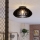 Eglo - Plafondlamp 1xE27/40W/230V diameter 45 cm zwart