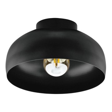 Eglo - Plafondlamp 1xE27/40W/230V zwart