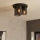Eglo - Plafondlamp 3xE27/40W/230V grijs