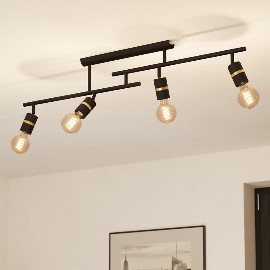 Eglo - Plafondlamp 4xE27/10W/230V