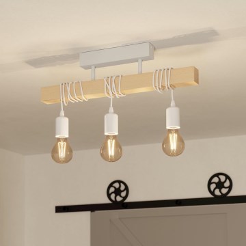 Eglo - Plafondlamp TOWNSHEND 3xE27/60W/230V