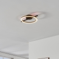 Eglo - Plafonier RGBW à intensité variable LED/17W/230V 2700-6500K noir + télécommande