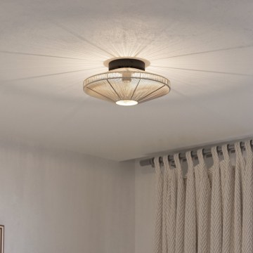 Eglo - Plafonnier 1xE27/40W/230V, Ø 38 cm, crème