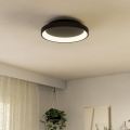 Eglo - Plafonnier à intensité variable LED/12W/230V 2700-6500K noir + télécommande