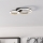 Eglo - Plafonnier à intensité variable LED/12W/230V 4000K noir/doré
