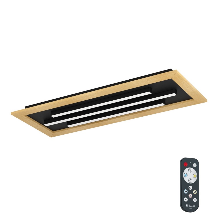 Eglo - Plafonnier à intensité variable LED/32,1W/230V + télécommande