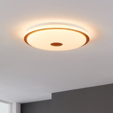 Eglo - Plafonnier à intensité variable LED/35W/230V + télécommande