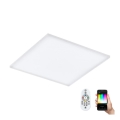 Eglo - Plafonnier à intensité variable LED RGB TURCONA-C LED/30W/230V + télécommande