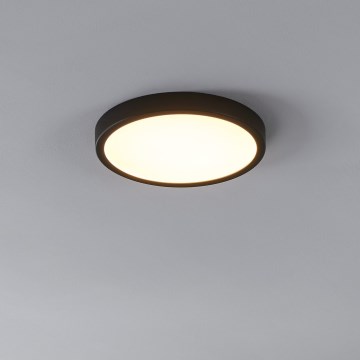 Eglo - Plafonnier avec détecteur LED/20,5W/230V 3000K noir