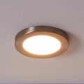 Eglo - Plafonnier encastré LED/5,5W/230V 3000K chrome mat Ø 11,7 cm