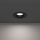Eglo - Plafonnier encastré LED pour salle de bains LED/4,9W/230V 2700/4000/6500K Ø 8,8 cm IP65 noir