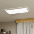 Eglo - Plafonnier extérieur LED/17,2W/230V 2700/4000/6500K 30x57 cm IP44 blanc