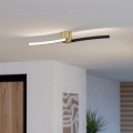 Eglo - Plafonnier LED/12W/230V 4000K noir