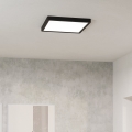 Eglo - Plafonnier LED/13W/230V 2700/4000/6500K 29x29cm noir