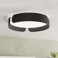 Eglo - Plafonnier LED/20W/230V Ø 37 cm noir