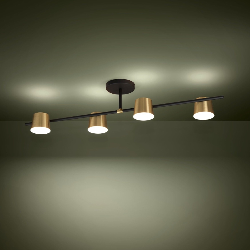 Eglo - Plafonnier LED 4xGU10/4,6W/230V 3000K doré