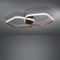 Eglo - Plafonnier LED dimmable LED/20W/230V 2200-6500K laiton + télécommande
