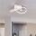 Eglo - Plafonnier LED dimmable LED/40W/230V 2200-6500K Ø 83 cm blanc + télécommande