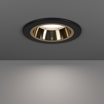 Eglo - Plafonnier LED encastré dimmable pour salle de bains LED/4,8W/230V 2700/4000/6500K IP44 noir