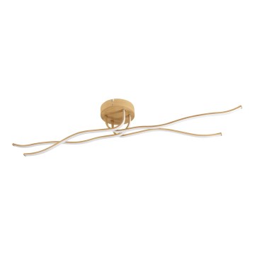 Eglo - Plafonnier LED LED/37W/230V brun