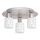 Eglo - Plafonnier LED MY CHOICE 3xE14/4W/230V chrome mat/blanc