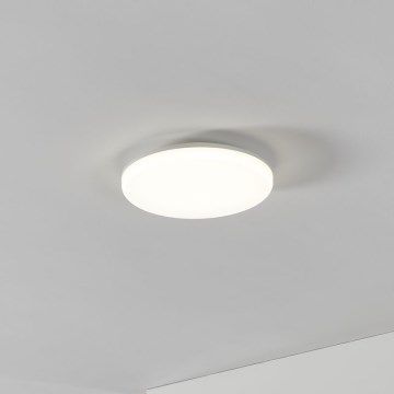 Eglo - Plafonnier LED pour salle de bains avec capteur de mouvement, 20 W, 230 V, 2700/4000/6500 K, Ø 31 cm, IP54, blanc