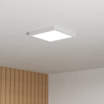 Eglo - Plafonnier LED pour salle de bains LED/10,5W/230V 2700/4000/6500K 22x22 cm IP44 blanc
