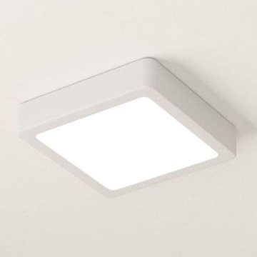 Eglo - Plafonnier LED pour salle de bains LED/11W/230V IP44 blanc 16x16 cm