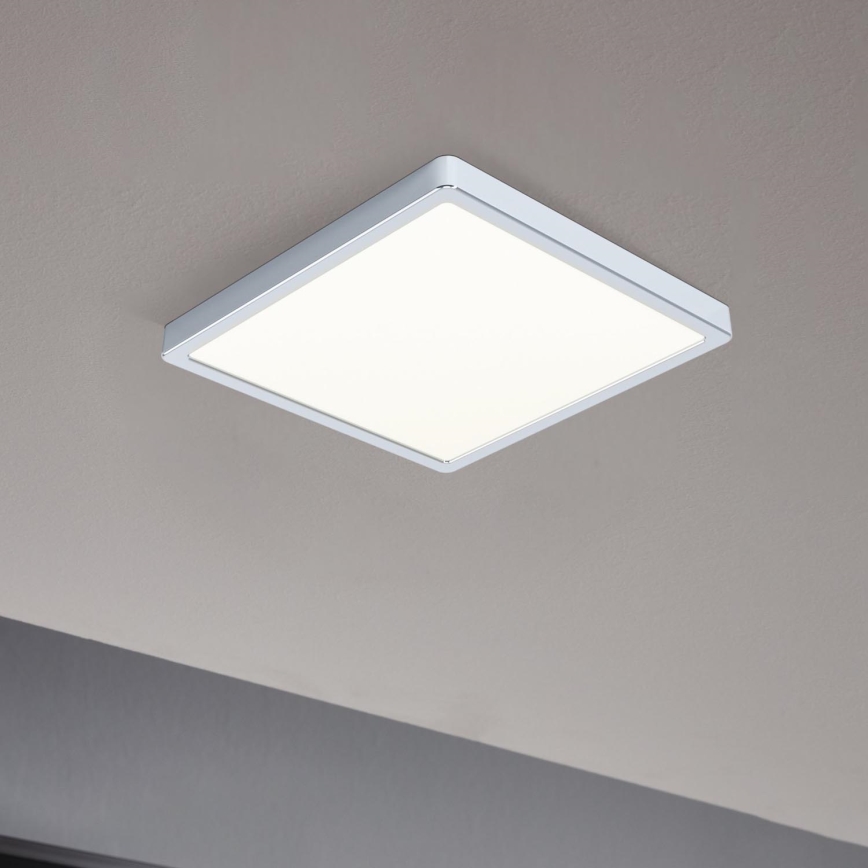 Eglo - Plafonnier LED pour salle de bains LED/20W/230V IP44 28,5x28,5 cm