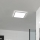Eglo - Plafonnier salle de bain LED/17,6W/230V 2700K/4000K/6500K 39x39 cm IP44 blanc
