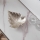 Eglo - Plateau décoratif 18,5x23,5 cm feuille/argent