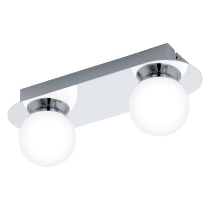 Eglo - Vervangingsglas voor plafond- en wandlamp MOSIANO diameter 8 cm wit