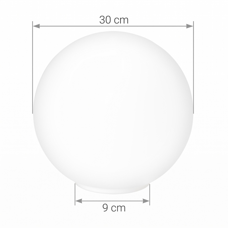 Eglo - Reserve glas voor kroonluchter RONDO diameter 30 cm