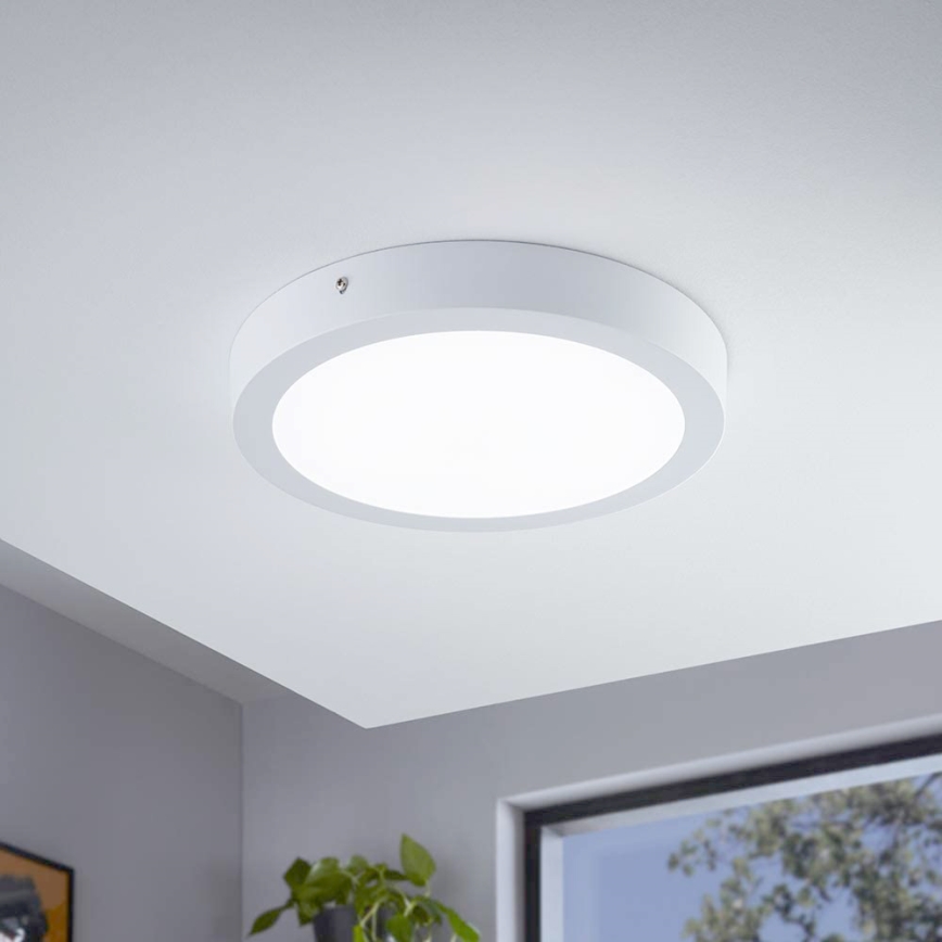 Eglo - RGBW dimbare plafondlamp FUEVA-C LED/21W/230V