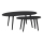 Eglo - SET 2x Zijtafel zwart