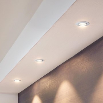 Eglo - SET 3x Spot LED encastrable TEDO 3xGU10-LED/5W/230V