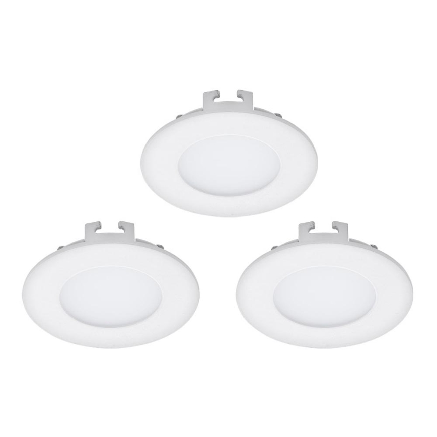 Eglo - SET van 3 LED-inbouwspots FUEVA 1 1xLED/2,7W/230V Ø 8,5 cm