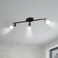 Eglo - Spot LED 3xGU10/2,8W/230V 3000K noir