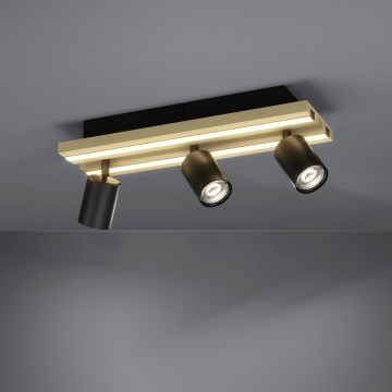 Eglo - Spot LED 3xLED/2,2W/230V + 2xLED/1,2W + 2xLED/2W beige/noir