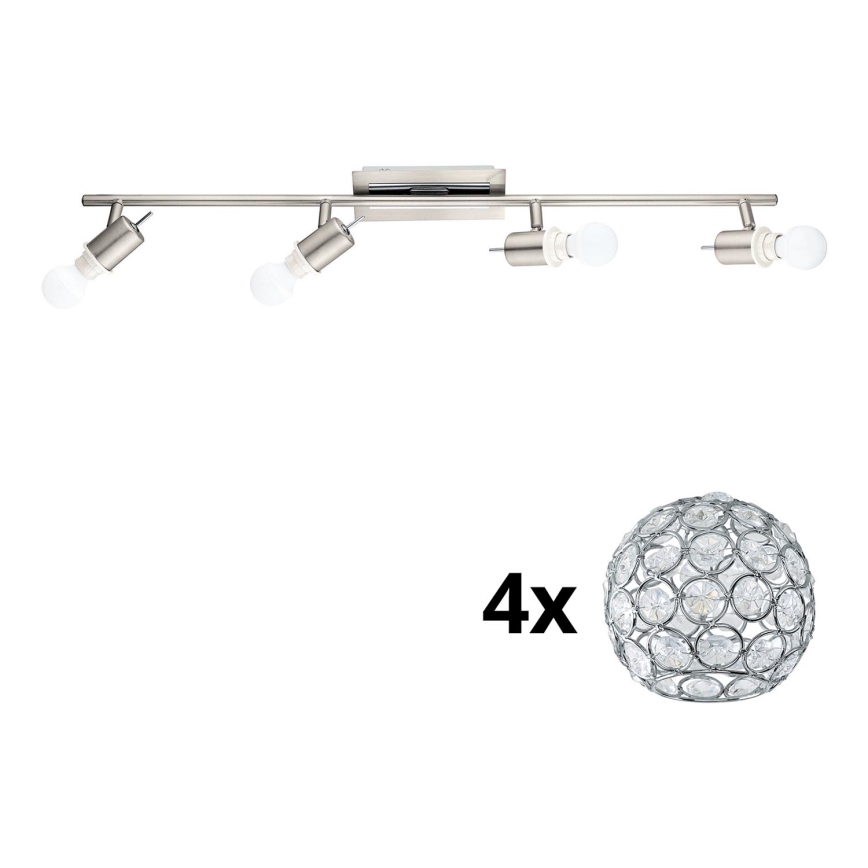Eglo - Spot LED MY CHOICE 4xE14/4W/230V chrome mat