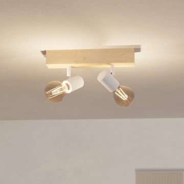 Eglo - Spot TOWNSHEND 2xE27/60W/230V - FSC gecertificeerd