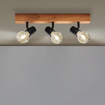 Eglo - Spot TOWNSHEND 3xE27/60W/230V - FSC gecertificeerd