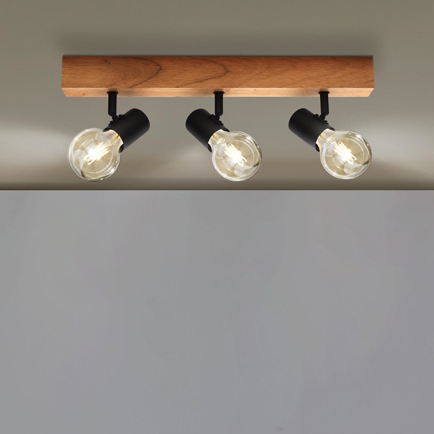 Eglo - Spot TOWNSHEND 3xE27/60W/230V - FSC gecertificeerd