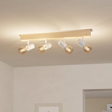Eglo - Spot TOWNSHEND 4xE27/60W/230V - FSC certifié