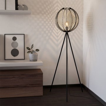 Eglo - Staande Lamp 1xE27/40W/230V wit/zwart