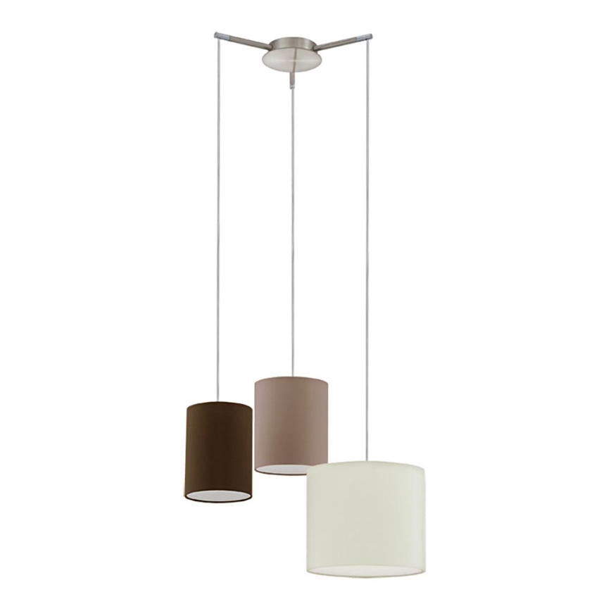 Eglo - Suspension 3xE27/60W/230V