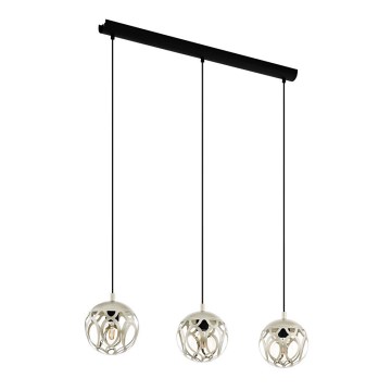 Eglo - Suspension avec fil 3xE27/60W/230V