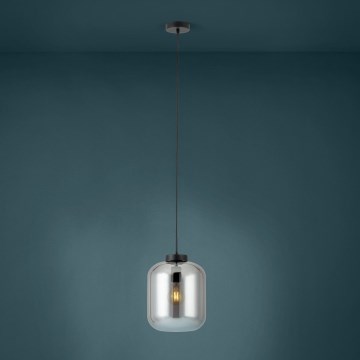 Eglo - Suspension filaire 1xE27/40W/230V d. 25 cm fumé