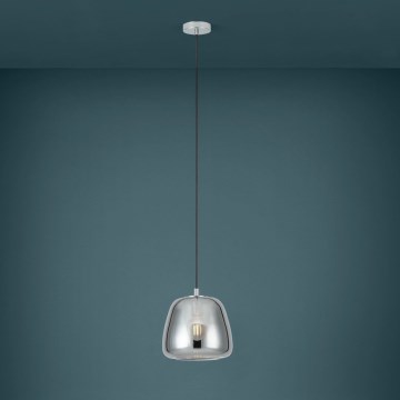 Eglo - Suspension filaire 1xE27/40W/230V d. 26 cm fumé