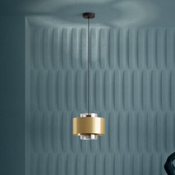 Eglo - Suspension filaire 1xE27/40W/230V doré